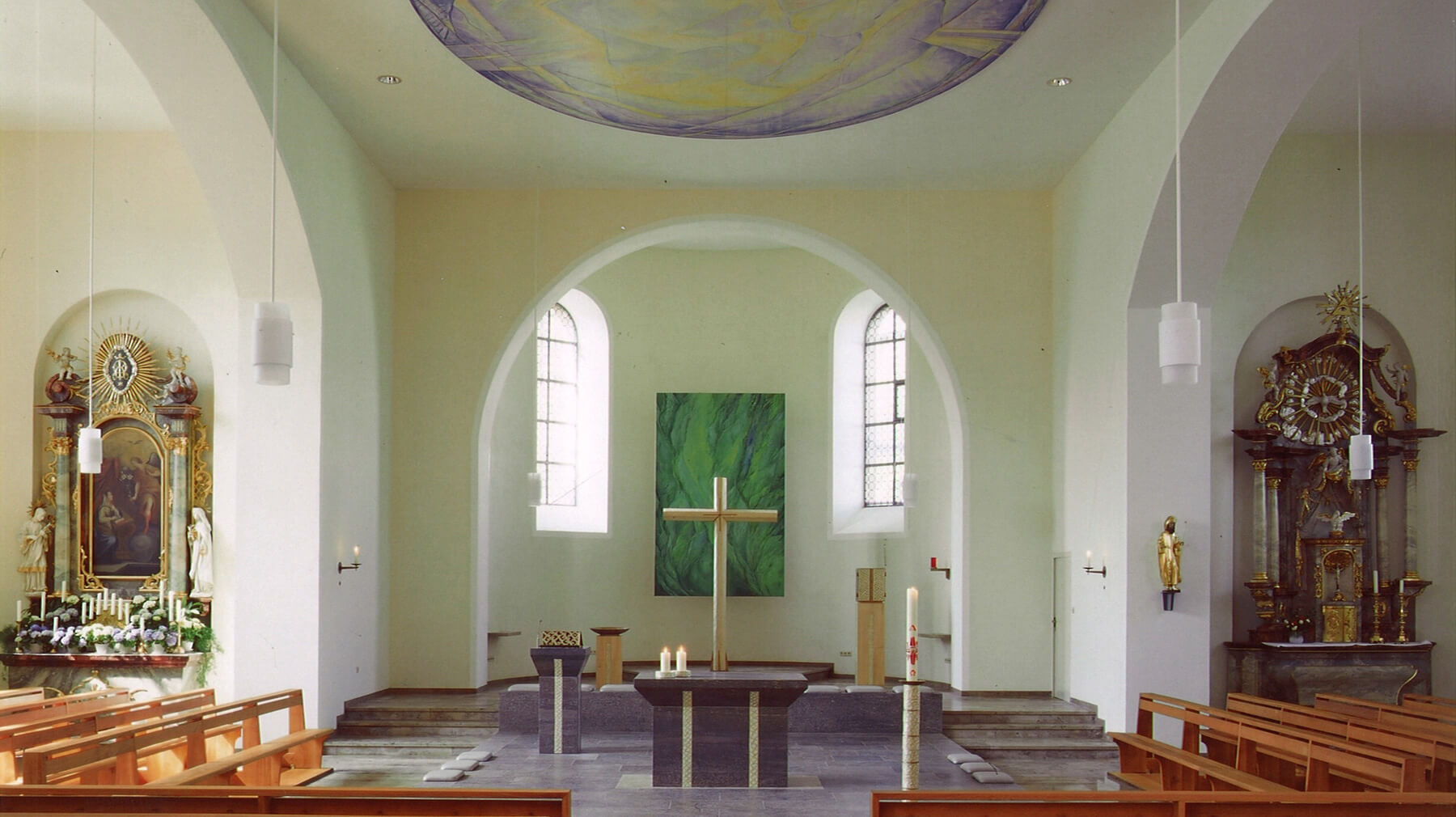 Barbara Jäger OMI Riesterer Werke in Kirchen St. Jakobus Fahrenbach