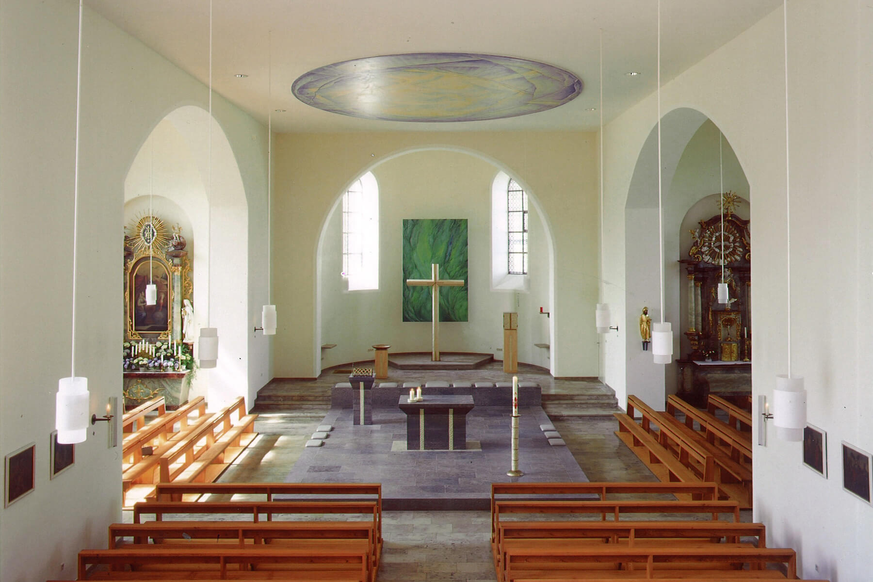 Barbara Jäger OMI Riesterer Werke in Kirchen St. Jakobus Fahrenbach